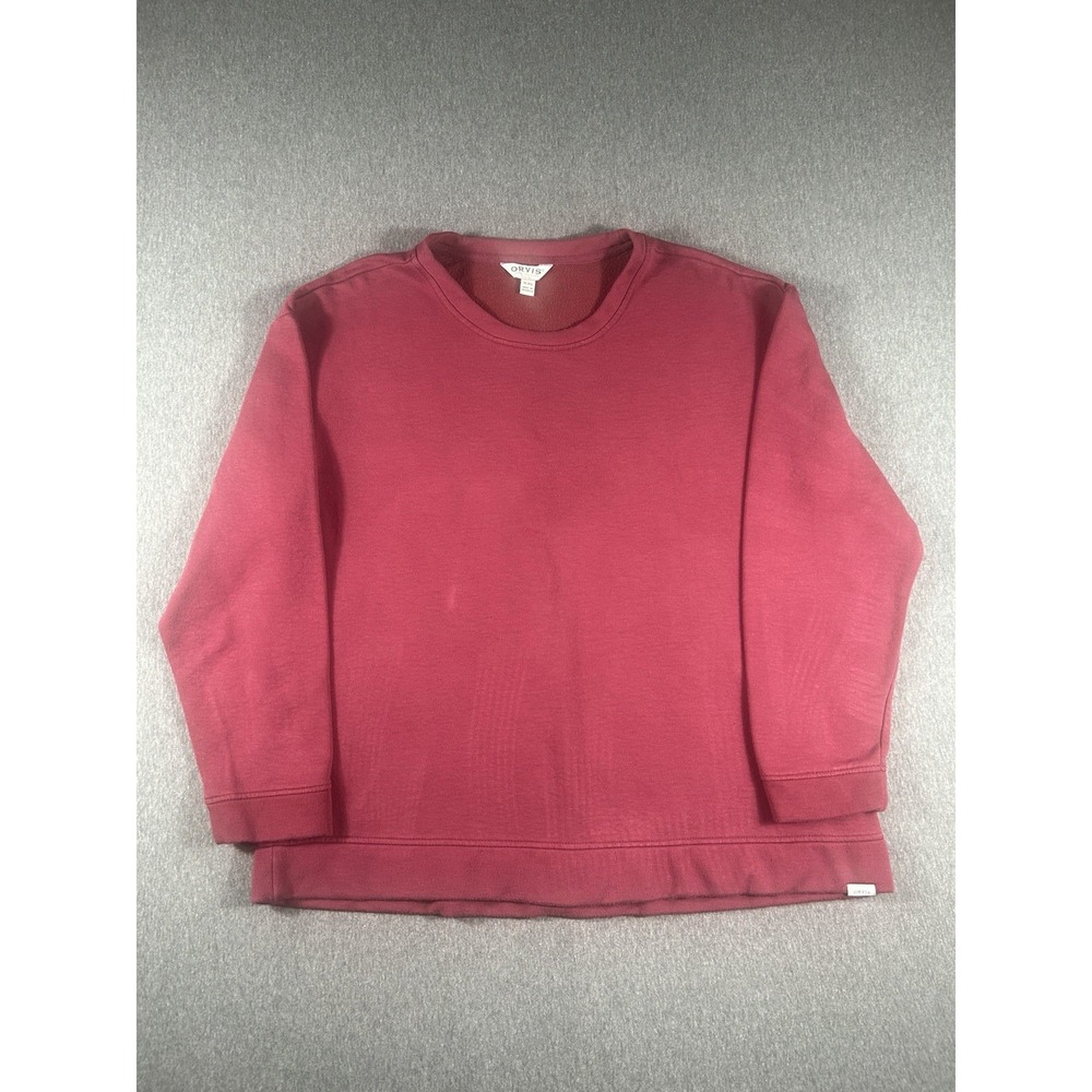 Orvis‎ Classic CollectionWomen's XL Red CrewneckPullover Sweatshirt